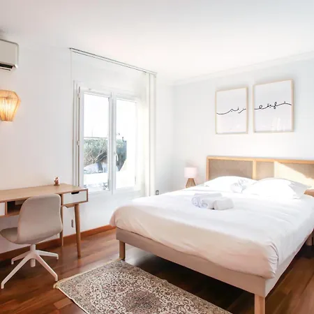 Lovely House In Juan Les Pins 8min From Beach - Ac Villa