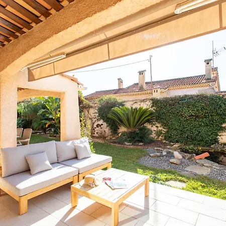 Villa Lovely House In Juan Les Pins 8min From Beach - Ac